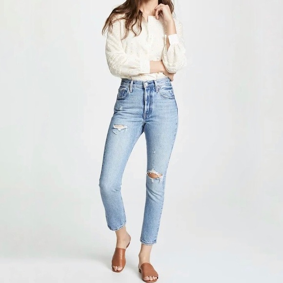 Levi’s 501 Skinny Jeans - Picture 1 of 12